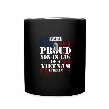 I'm A Proud Son-In-Law Of A Viet... - Full Colour Mug - black - Front