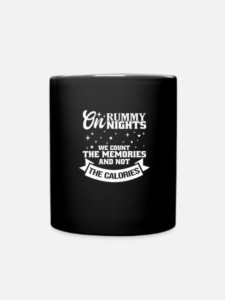 Rummy - Tasse einfarbig - Schwarz