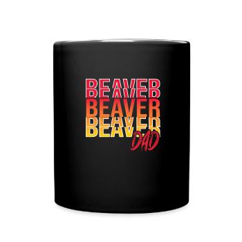 Biber - Tasse einfarbig - Schwarz - Vorne