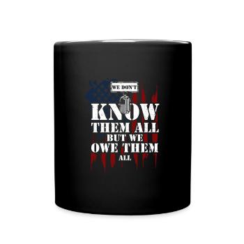 We Don't Know Them All But We Ow... - Full Colour Mug - black - Front