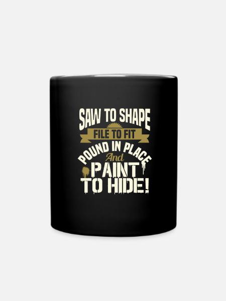 Schlosser - Tasse einfarbig - Schwarz