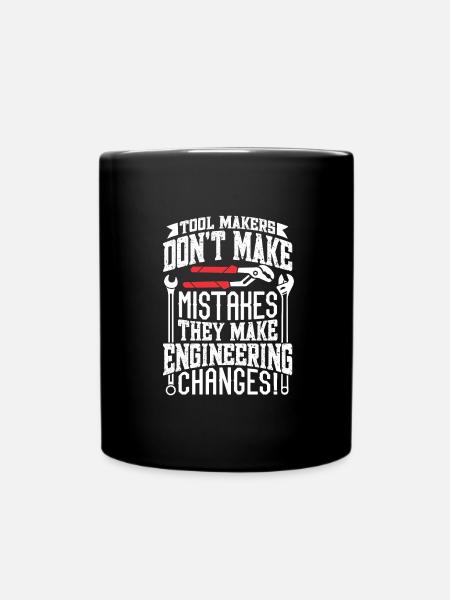 Schlosser werkzeugmacher - Tasse einfarbig - Schwarz