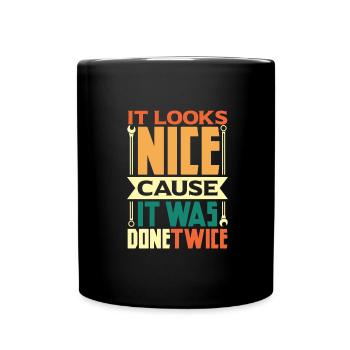 Serrurier Outilleur - Mug uni - noir - Devant