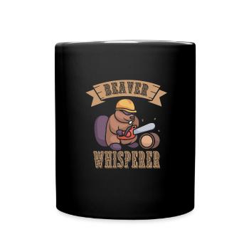 Beaver Nutria - Mug uni - noir - Devant
