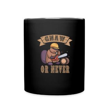Beaver Nutria - Mug uni - noir - Devant