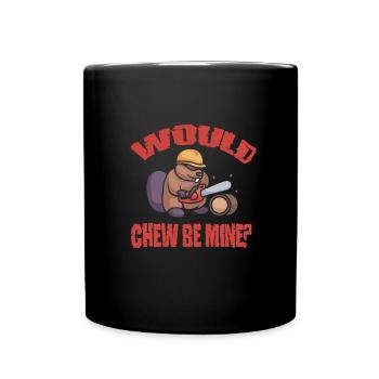 Beaver Nutria - Mug uni - noir - Devant