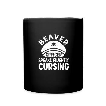 Beaver Nutria - Mug uni - noir - Devant