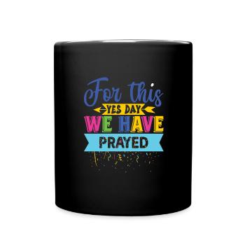 Yes Day Birthday - Full Colour Mug - black - Front