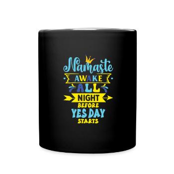 Yes Day Birthday - Full Colour Mug - black - Front