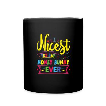 Yes Day Birthday - Full Colour Mug - black - Front