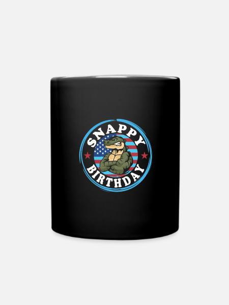 Echse Gator - Tasse einfarbig - Schwarz