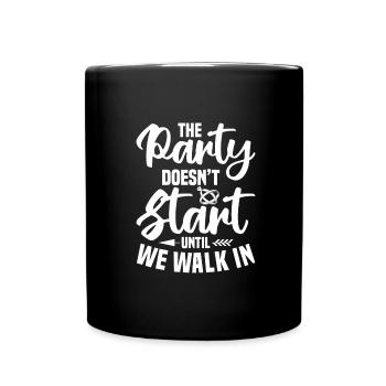 Wedding - Full Colour Mug - black - Front