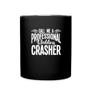 Wedding - Full Colour Mug - black - Front
