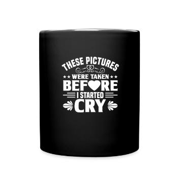 Wedding - Full Colour Mug - black - Front