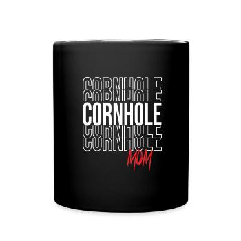 Cornhole - Mug uni - noir - Devant