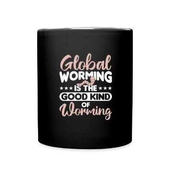 Insekten - Tasse einfarbig - Schwarz - Vorne