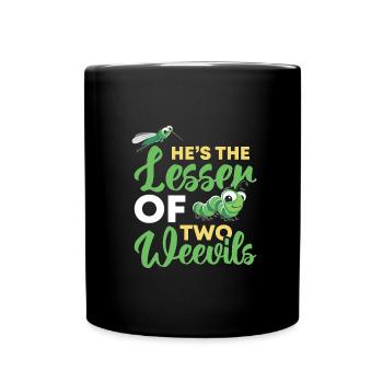 Insekten - Tasse einfarbig - Schwarz - Vorne