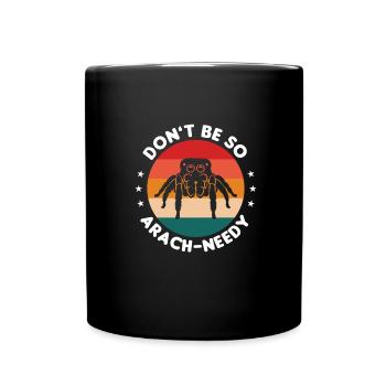 Insekten - Tasse einfarbig - Schwarz - Vorne