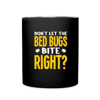 Insekten - Tasse einfarbig - Schwarz - Vorne