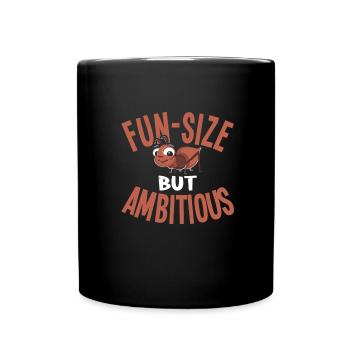 Insekten - Tasse einfarbig - Schwarz - Vorne