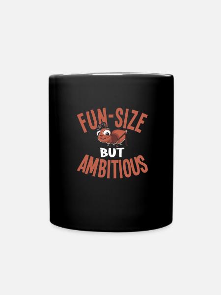 Insekten - Tasse einfarbig - Schwarz