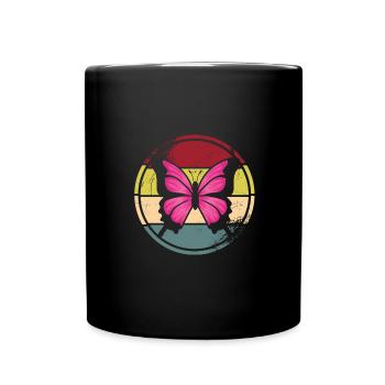 Insekten - Tasse einfarbig - Schwarz - Vorne