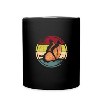 Insekten - Tasse einfarbig - Schwarz - Vorne