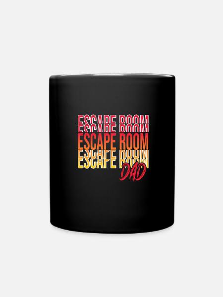Escape Room - Tasse einfarbig - Schwarz