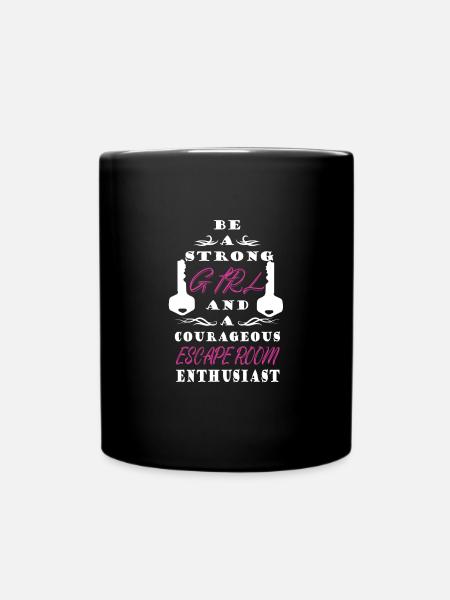 Escape Room - Tasse einfarbig - Schwarz