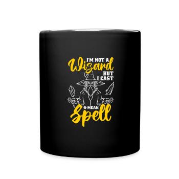 Rollenspiel - Tasse einfarbig - Schwarz - Vorne