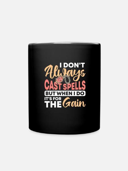 Jeu de rôle - Mug uni - noir