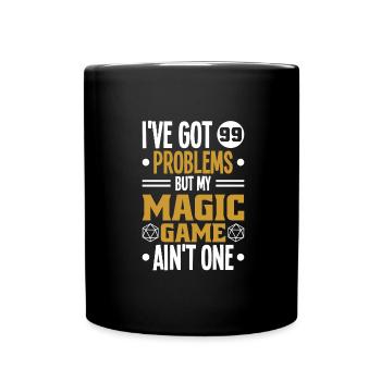 Rollenspiel - Tasse einfarbig - Schwarz - Vorne