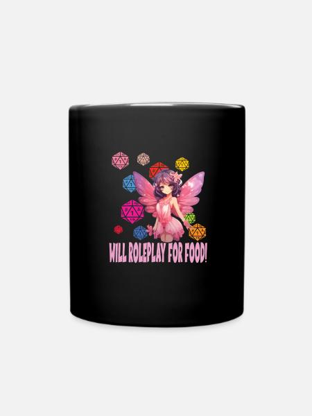 Jeu de rôle - Mug uni - noir