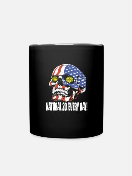 Jeu de rôle - Mug uni - noir