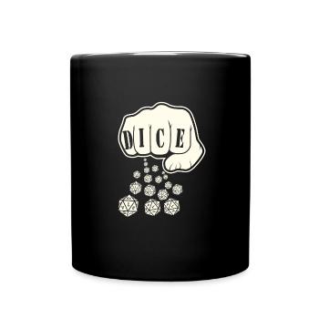 Rollenspiel - Tasse einfarbig - Schwarz - Vorne