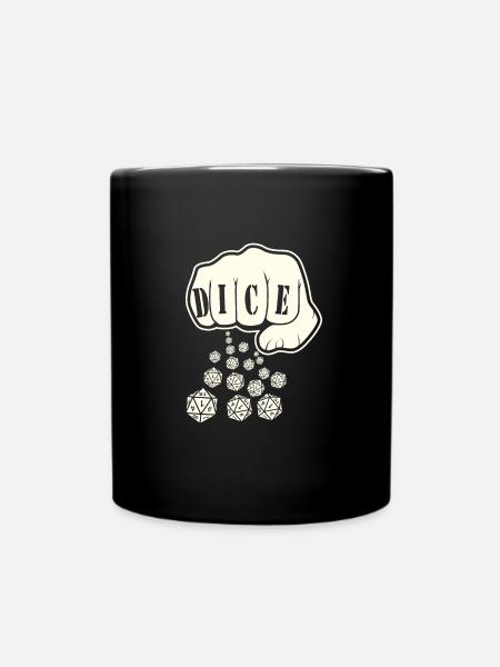 Rollenspiel - Tasse einfarbig - Schwarz