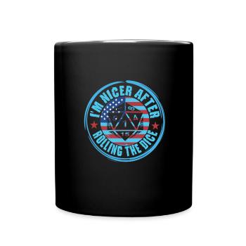 Jeu de rôle - Mug uni - noir - Devant