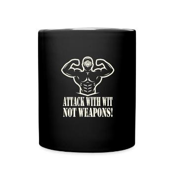 Jeu de rôle - Mug uni - noir - Devant