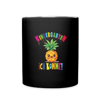 Kindergarten - Tasse einfarbig - Schwarz - Vorne