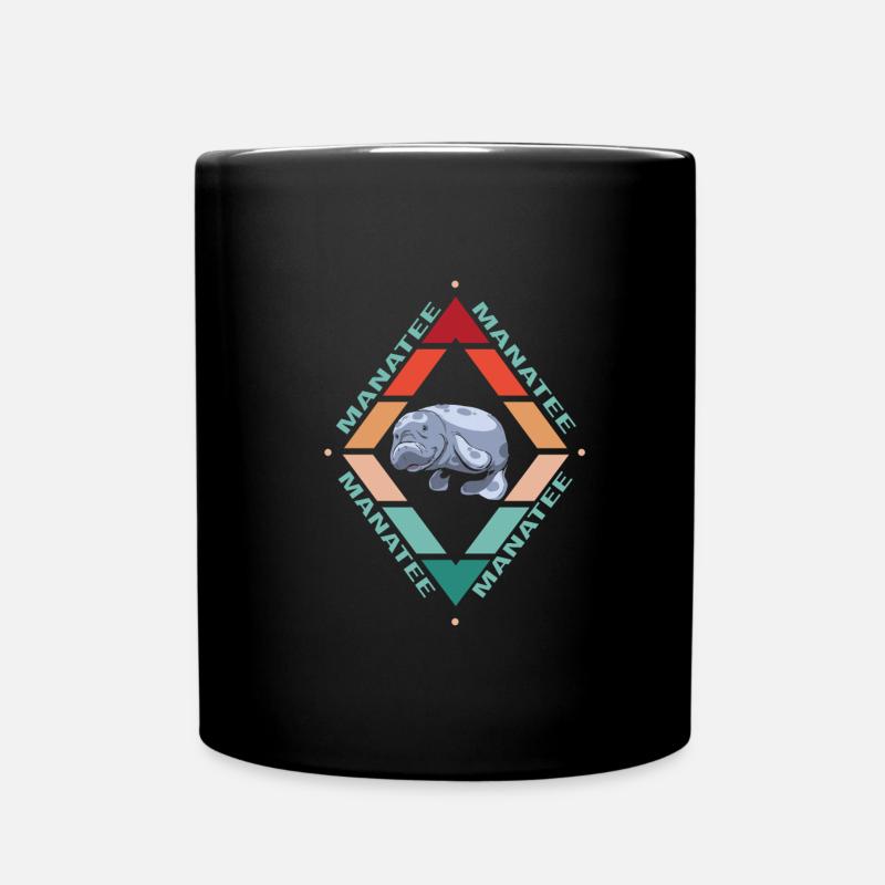 Seekuh - Tasse einfarbig - Schwarz