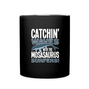 Dino - Tasse einfarbig - Schwarz - Vorne