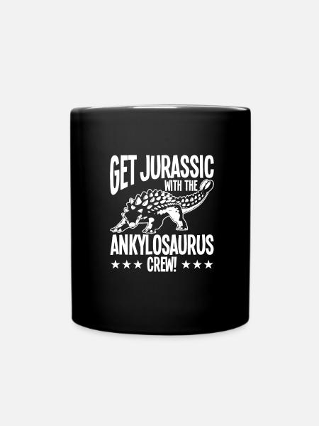 Dino - Tasse einfarbig - Schwarz