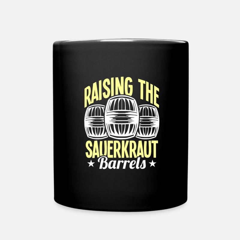 Sauerkraut - Tasse einfarbig - Schwarz