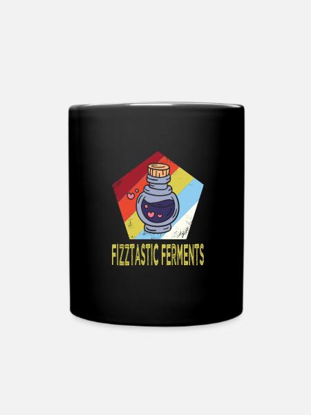 Fermentation - Tasse einfarbig - Schwarz