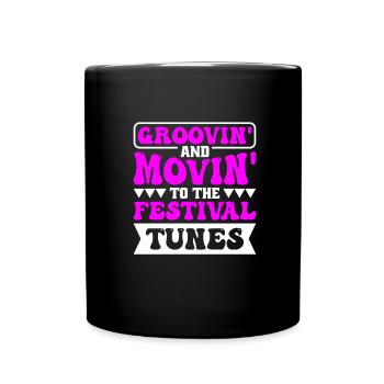 Festival - Full Colour Mug - black - Front