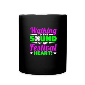 Festival - Full Colour Mug - black - Front