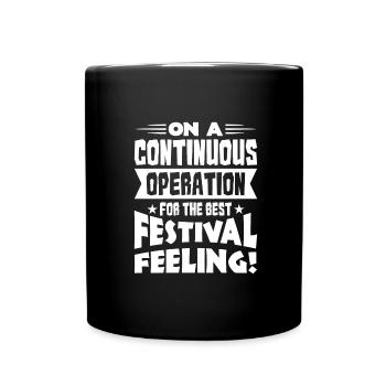 Festival - Full Colour Mug - black - Front