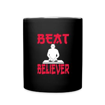 Festival - Tasse einfarbig - Schwarz - Vorne