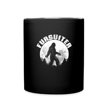 Fandom à fourrure - Mug uni - noir - Devant