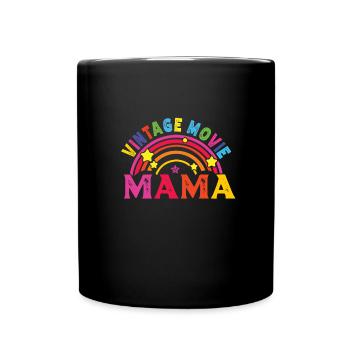 Old Movies - Full Colour Mug - black - Front